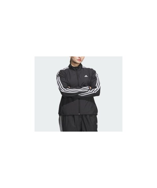 adidas（アディダス）の「スリーストライプス レギュラーフィット ウインドブレーカージャケット（トップス・レディース・ブラック/ホワイト/ブラック/ブルー/シルバードーン・S/M/L/XL/J/2XL/J/3XL/J/S/J/M/J/L/J/XL/2XL/3XL/XS/5XL/J/XS）」の17枚目の写真