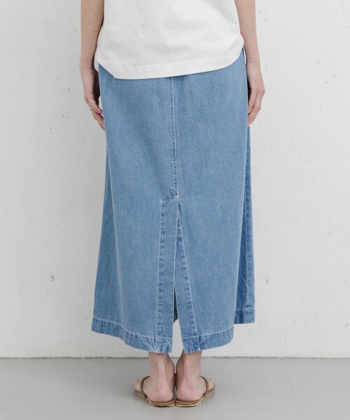 URBAN RESEARCH DOORS（アーバンリサーチドアーズ）の「FORK&SPOON　綿麻デニムスカート（デニムスカート・レディース・USED/ONEWASH・1/2）」の12枚目の写真