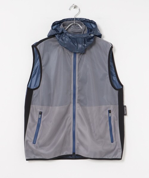 URBAN RESEARCH(アーバンリサーチ)の「MARMOT CAPITAL PERTEX FLONT MESH VEST(テーラードジャケット・レディース・BLACK/ROYAL BLUE・S)」の14枚目の写真