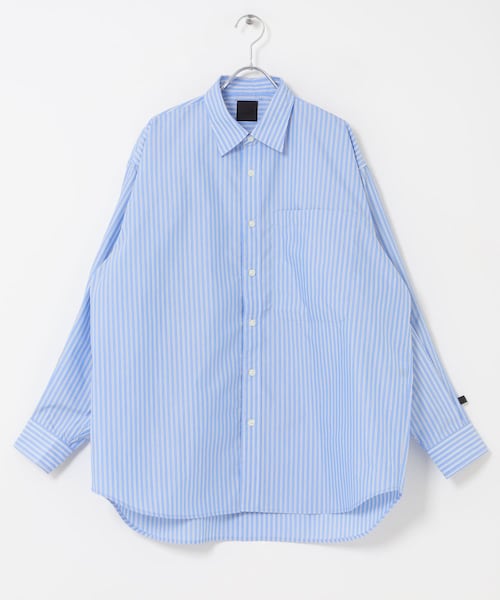 URBAN RESEARCH(アーバンリサーチ)の「DAIWA PIER39 TECH REGULAR COLLAR SHIRT L/S STRIPE(シャツ/ブラウス・メンズ・SAX/BRIGHTYEL・M/L/XL)」の4枚目の写真