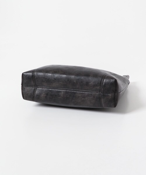 SENSE OF PLACE by URBAN RESEARCH(センスオブプレイスバイアーバンリサーチ)の「FLチェーンハンドルトートバッグ(トートバッグ・メンズ・BLACK/GRAY・one)」の6枚目の写真