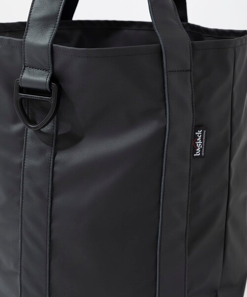 URBAN RESEARCH(アーバンリサーチ)の「『別注』BAGJACK×URBS LEATHER TOTE BAG(トートバッグ・メンズ・BLACK・Free)」の4枚目の写真