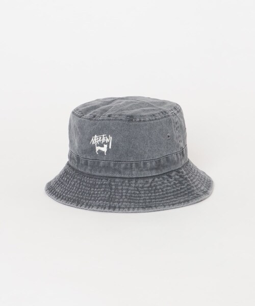 URBAN RESEARCH(アーバンリサーチ)の「The DUFFER N NEPHEWS DN CAT BUCKET HAT(ハット・メンズ・KHAKI/CHARCOAL・Free)」の1枚目の写真