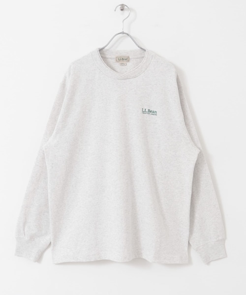 URBAN RESEARCH DOORS（アーバンリサーチドアーズ）の「L.L.Bean JAPAN EDITION　Union Long-Sleeve T-shirts（Tシャツ/カットソー・メンズ・White/Birch/Navy/Ocean/T Charcoal・M/L/XL）」の14枚目の写真