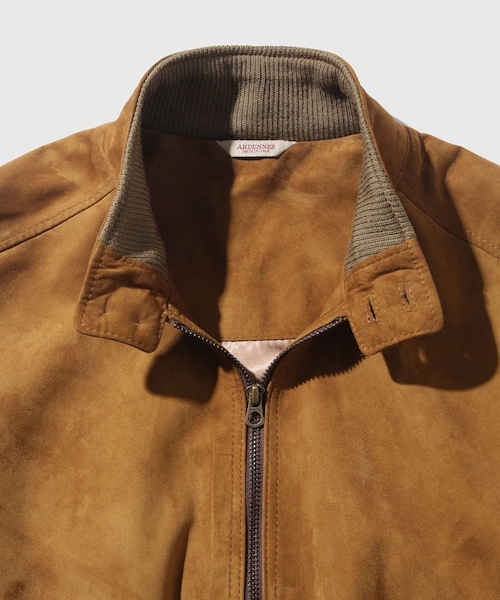 ADAM ET ROPE'（アダムエロペ）の「【ARDENNES for WILD LIFE TAILOR】EX Harrington Jacket（ブルゾン・メンズ・ブラック/ベージュ・46/48/50/52）」の11枚目の写真