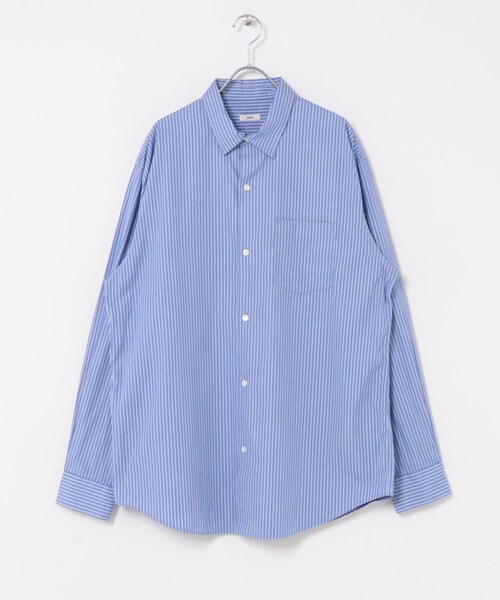 URBAN RESEARCH DOORS(アーバンリサーチドアーズ)の「awasa レギュラーカラーシャツ(シャツ/ブラウス・メンズ・BLUE/BLUE ST・3/2)」の15枚目の写真