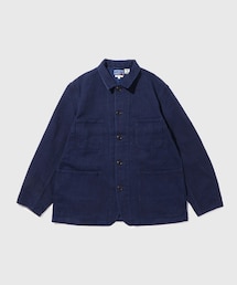 ジャケット・アウター AURALEE SILK LINEN DOBBY SHIRTS JACKET AURALEE / オーラリー | SILK LINEN DOBBY SHIRTS JACKET