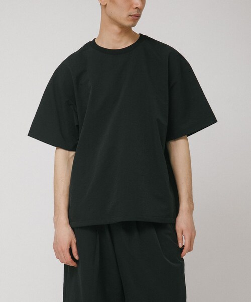 EKAL（エカル）の「DOT AIR SHORT-SLEEVE PULLOVER（Tシャツ/カットソー・メンズ・ネイビー/ブラック/チャコール/ブラウン・M/L）」の9枚目の写真