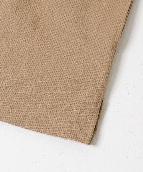 ITEMS URBANRESEARCH(アイテムズ アーバンリサーチ)の「『接触冷感/イージーケア/吸水速乾/撥水/防汚』高機能シアサッカー 半袖カーディガン(楽着シリーズ)(カーディガン/ボレロ・メンズ・BLACK/BEIGE/L.BLUE・M/L)」の19枚目の写真