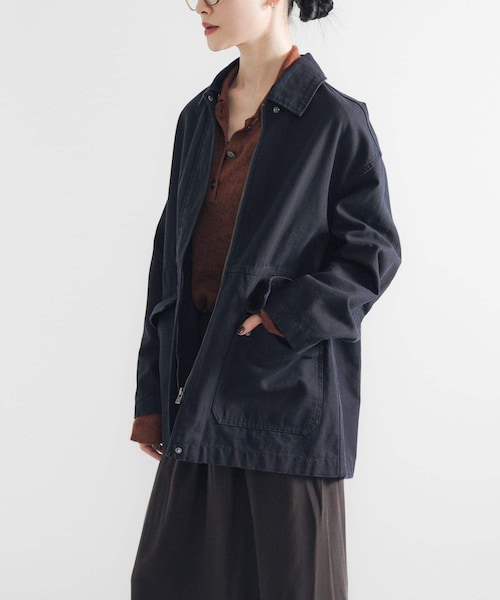 URBAN RESEARCH（アーバンリサーチ）の「コットンオックスカバーオール（カバーオール・レディース・CHERRY RED/BROWN/NAVY・FREE）」の2枚目の写真