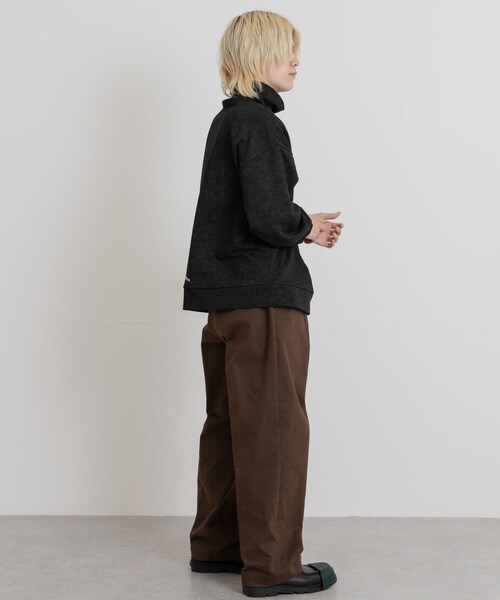 THE GOODLAND MARKET（ザグッドランドマーケット）の「TONY　LA turtle neck fleece SWEAT（スウェット・メンズ・BLK/GRY・M/L）」の8枚目の写真