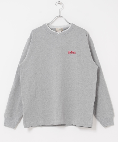 URBAN RESEARCH DOORS(アーバンリサーチドアーズ)の「L.L.Bean JAPAN EDITION LONGSLEEVET-SHIRTS(Tシャツ/カットソー・レディース・WHITE/BIRCH/GREY/SAX/RED/NAVY・M)」の3枚目の写真