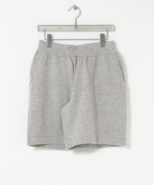 URBAN RESEARCH（アーバンリサーチ）の「dDdDdDd　CASHMERE WIDE SHORTS（その他パンツ・メンズ・OATMEAL GR/OFF BEIGE・S/M/L/XL）」の5枚目の写真