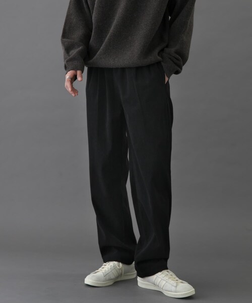 URBAN RESEARCH DOORS（アーバンリサーチドアーズ）の「FORK&SPOON　TECコーデュロイパンツ（その他パンツ・メンズ・CHARCOAL/BROWN/BLACK・4/5）」の2枚目の写真