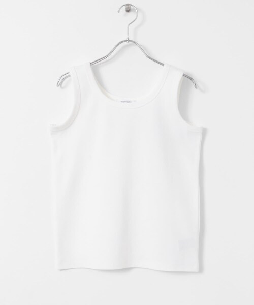 URBAN RESEARCH Sonny Label（アーバンリサーチサニーレーベル）の「フライス/ジャガードタンクトップ（タンクトップ・レディース・JQグレー/オフ/ブラック/JQブラック/レモンベージュ・FREE）」の11枚目の写真