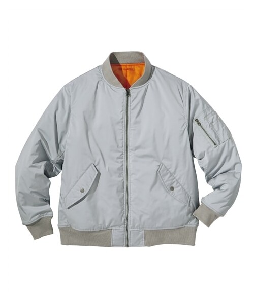 nissen（ニッセン）の「ミリタリーブルゾン（ジャケット/アウター・メンズ・グレー/カーキ・M/L/LL/3L/4L/5L/6L/8L/10L）」の19枚目の写真