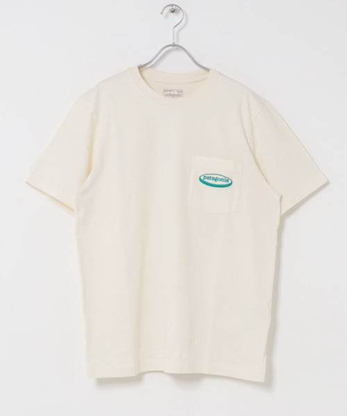 URBAN RESEARCH DOORS（アーバンリサーチドアーズ）の「patagonia　MW 95 OVAL LOGO POKET T-SHIRTS（Tシャツ/カットソー・メンズ・BLK/FDMG/UDNL/NENA・S/M/L/XL）」の7枚目の写真