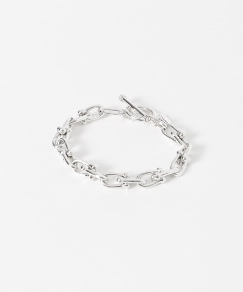 URBAN RESEARCH（アーバンリサーチ）の「XOLO　Double Homage Bracelet（ブレスレット・メンズ・SILVER・19）」の2枚目の写真