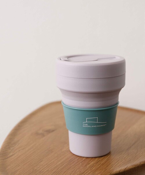 THE GOODLAND MARKET（ザグッドランドマーケット）の「『別注』stojo×TGM　cup 355ml（グラス/マグカップ/タンブラー・メンズ・OAT 2/OAT/CASHMERE/CASHMERE 2/EUCALYPTUS/LILAC/LILAC 2/EUCALY 2/SAGE/CARBON/SAGE2/CARBON2・FREE）」の9枚目の写真