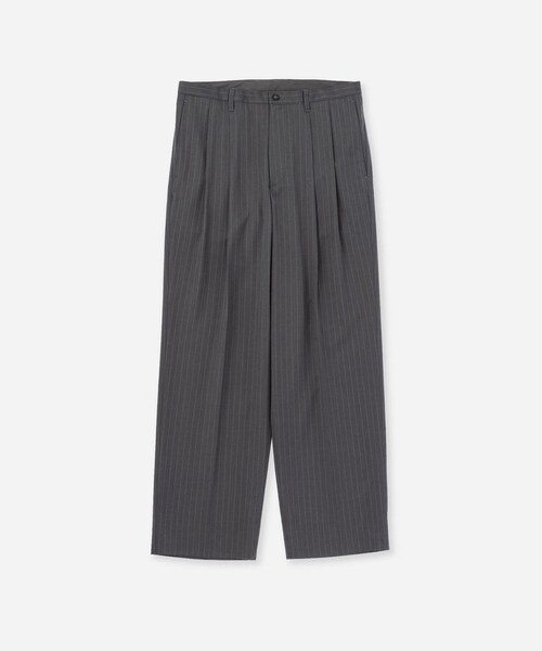 Saturdays NYC(サタデーズ ニューヨークシティ )の「George Herringbone Stripe Two Tuck Pant(その他パンツ・レディース・ブラック/グレー・L/M/S/XL)」の7枚目の写真