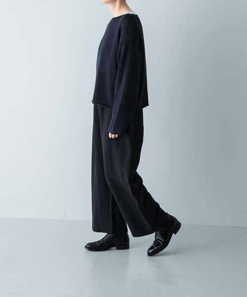 YLEVE EUROPEAN LINEN SILK PULLOVER