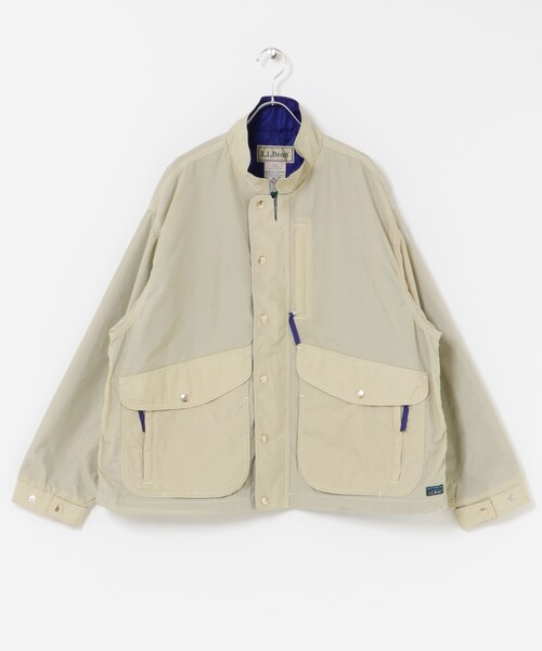 URBAN RESEARCH DOORS(アーバンリサーチドアーズ)の「L.L.Bean JAPAN EDITION WINDY RIDGE JACKET(テーラードジャケット・メンズ・SAND/BEIGE/BLUE/PINK/CHARCOAL・M/L/XL)」の1枚目の写真