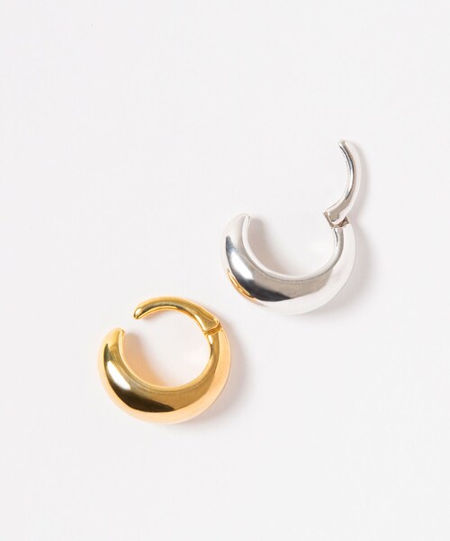 ADAM ET ROPE'（アダムエロペ）の「【KNOWHOW JEWELRY(ノウハウジュエリー)】Moon M（イヤリング・レディース・シルバー・F）」の7枚目の写真