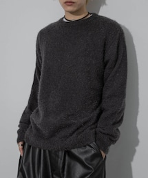 SENSE OF PLACE by URBAN RESEARCH（センスオブプレイスバイアーバンリサーチ）の「『洗濯可』ソフトシャギークルーネックニット（ニット/セーター・メンズ）」