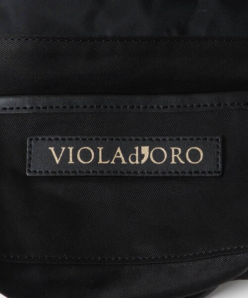 URBAN RESEARCH ROSSO（アーバンリサーチロッソ）の「『一部別注カラー』VIOLA d’ORO　BIANCA　XS（トートバッグ・レディース・BLKBLK/TAUPEBLK/BLKTAUPE/別注BRNNVY・XS）」の14枚目の写真