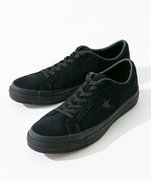 URBAN RESEARCH Sonny Label（アーバンリサーチサニーレーベル）の「CONVERSE　ワンスター スエード（スニーカー・メンズ・ブラック・7.5/8/8.5/9）」の4枚目の写真