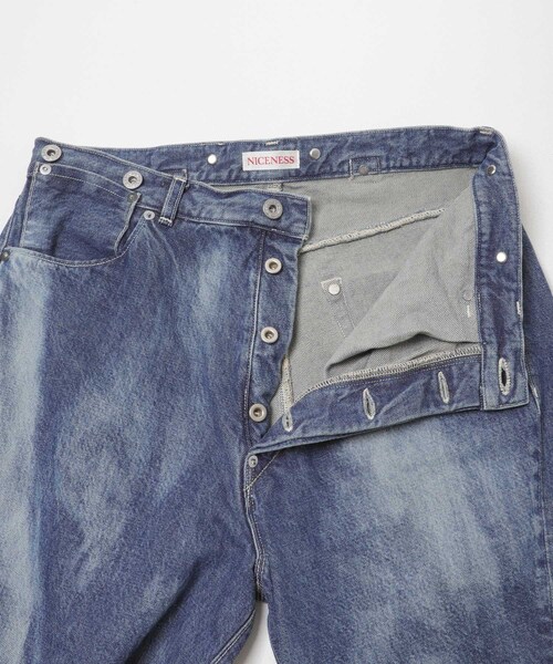 URBAN RESEARCH(アーバンリサーチ)の「NICENESS D.SHARKY / D.シャーキー(デニムパンツ・メンズ・INDIGO・M/L)」の4枚目の写真