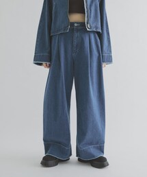 THE GOODLAND MARKET | cwtch　ORGANIC DENIM WIDEPANTS V(デニムパンツ)