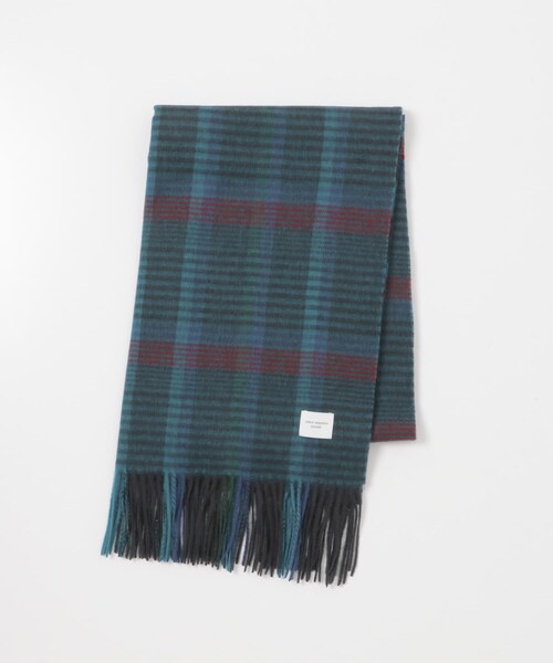 URBAN RESEARCH DOORS（アーバンリサーチドアーズ）の「ウールチェックストール（ストール/ショール・レディース・GRAY/RED/BLUE/GREEN・one）」の10枚目の写真