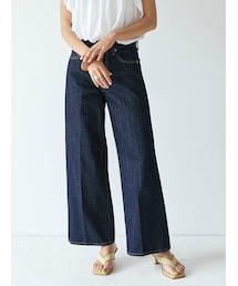 Ungrid | センタープレスストレートデニム(デニムパンツ)