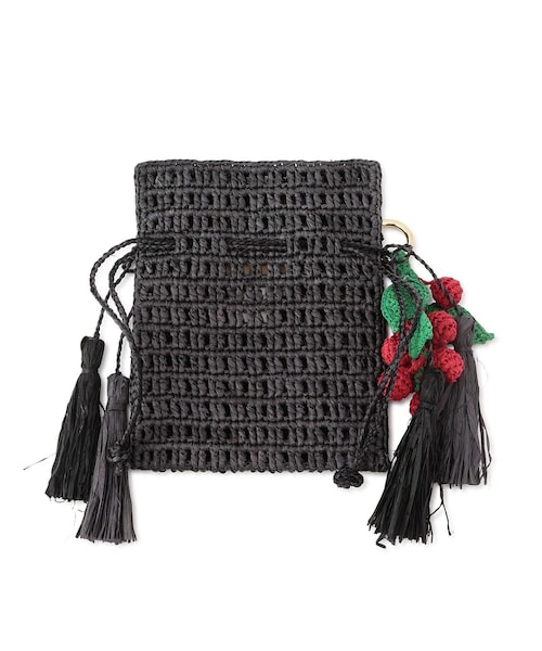ADAM ET ROPE'(アダムエロペ)の「【J'aDoRe・店舗限定】【MAISON N.H PARIS(メゾンエヌアッシュパリ)】ROXANE CHARM(ハンドバッグ・レディース・ブラック系・F)」の7枚目の写真