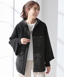 nissen | 異素材切替中綿コート【OtonaSMILE】(ジャケット/アウター)