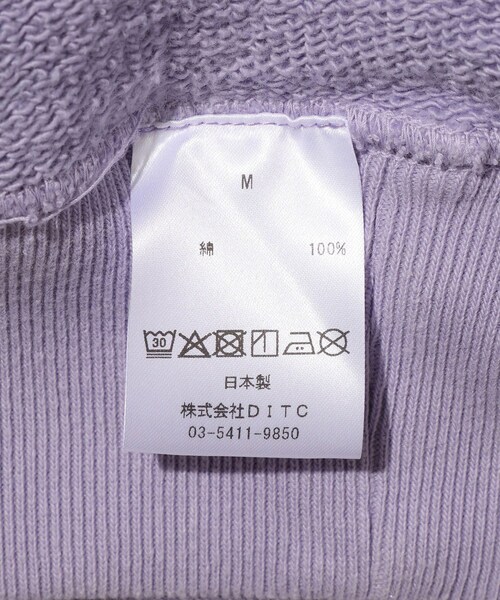 ADAM ET ROPE'(アダムエロペ)の「【BOWWOW/バウワウ】ZIP HOODIE AGED(パーカー・メンズ・パープル・L/M)」の12枚目の写真