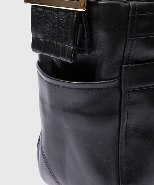 ADAM ET ROPE'（アダムエロペ）の「【CCU/シーシーユー】NEW NEWSPAPER BAG M SIZE（ショルダーバッグ・メンズ・ブラック・F）」の7枚目の写真