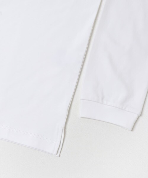 ITEMS URBANRESEARCH（アイテムズ アーバンリサーチ）の「Fine Cotton ハイネック カットソー（Tシャツ/カットソー・メンズ・WHT/BLK・M/L）」の10枚目の写真
