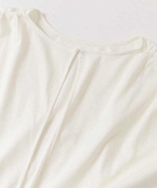 URBAN RESEARCH ROSSO（アーバンリサーチロッソ）の「『UR TECH』F by ROSSO　UVCUTバックオープンクロップドTシャツ（Tシャツ/カットソー・レディース・BLACK/OFF WHITE/YELLOW・FREE）」の13枚目の写真