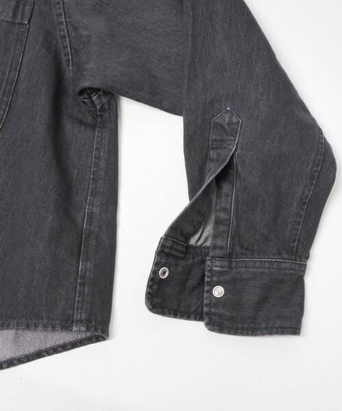 URBAN RESEARCH DOORS(アーバンリサーチドアーズ)の「FORK&SPOON ペーパーブレンドデニムシャツ(シャツ/ブラウス・レディース・BLUE/BLACK・1)」の12枚目の写真