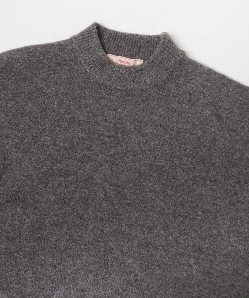 URBAN RESEARCH DOORS(アーバンリサーチドアーズ)の「FORK&SPOON Ricotta モックネックニット(ニット/セーター・メンズ・BROWN/GREEN/CHARCOAL・4/5)」の13枚目の写真