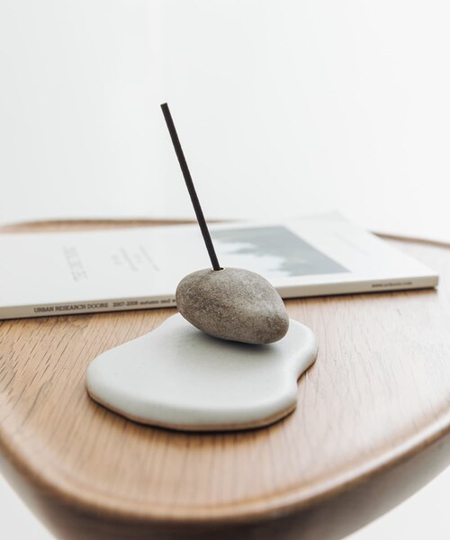 URBAN RESEARCH DOORS（アーバンリサーチドアーズ）の「noun　Clay Incense holder（インテリア雑貨・メンズ・アイボリー/グレー・-）」の16枚目の写真
