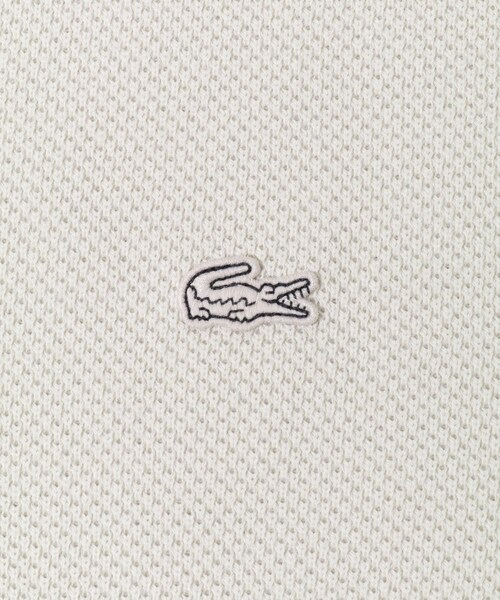 URBAN RESEARCH DOORS（アーバンリサーチドアーズ）の「『別注』LACOSTE×DOORS　THICK PIQUE ROUND SHORT-SLEEVE（Tシャツ/カットソー・メンズ・HAMMAM/ABYSS BLUE/BIRCH/BLACK BIRD・3/4/5）」の14枚目の写真