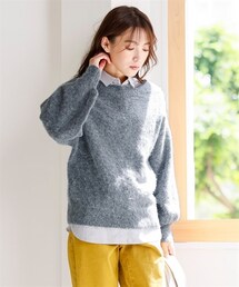nissen | ふんわり柔らかシャギーゆるニット(ニット/セーター)