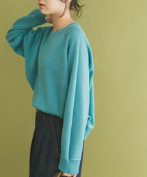 ITEMS URBANRESEARCH（アイテムズ アーバンリサーチ）の「リバーシブルスウェットライクニット（ニット/セーター）」