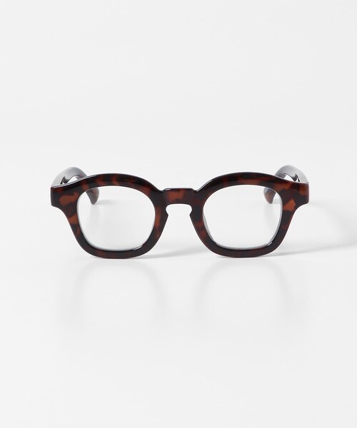 SENSE OF PLACE by URBAN RESEARCH（センスオブプレイスバイアーバンリサーチ）の「ウェリントンクリアメガネ（メガネ・メンズ・BLACK/BROWN/GREEN・one）」の15枚目の写真