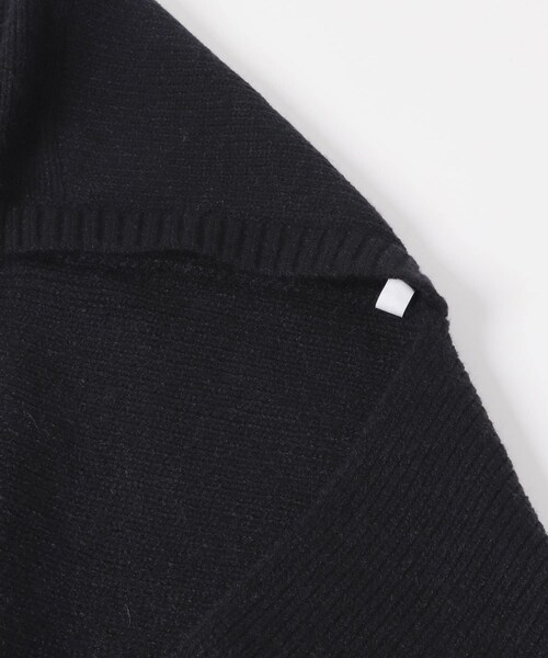 SENSE OF PLACE by URBAN RESEARCH（センスオブプレイスバイアーバンリサーチ）の「フードツキニットストール（ストール/ショール・レディース・IVORY/BLACK・one）」の21枚目の写真