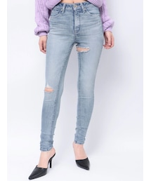 GYDA | H/W INNER THIGHスキニーデニムパンツ(デニムパンツ)