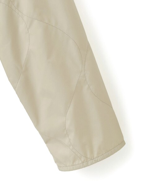 ADAM ET ROPE'(アダムエロペ)の「【LAVENHAM(ラベンハム)】SIDE POCKET UNWADDED TEYNHAM MENS(ブルゾン・レディース・ブラック/ホワイト・S)」の7枚目の写真